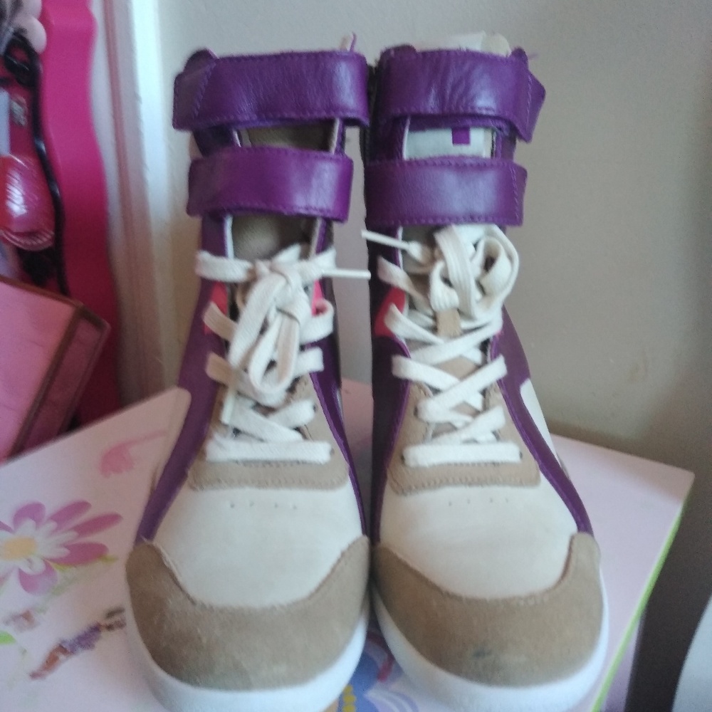 Women's AK Alicia Keys Wedge Sneaker like New